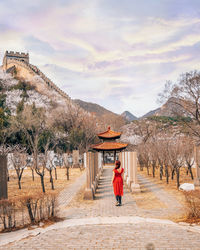 The great wall in china