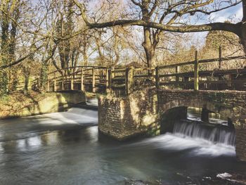 Bridge over river