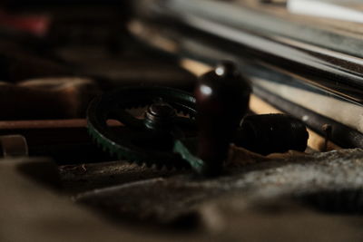 Close-up of guitar