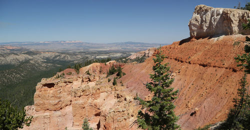 Scenic view of mountain against sky