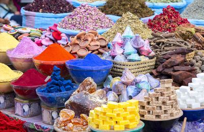 Full frame shot of food for sale