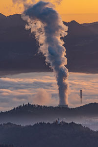 Thermo power plant pollution in slovenia