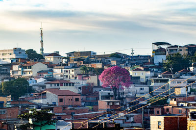 Cityscape against sky