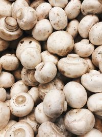 Full frame shot of onions for sale at market stall