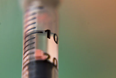 Close-up of metal grate