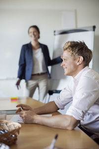 Business people in conference room