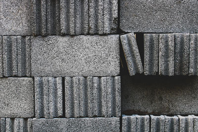 Full frame shot of stone wall