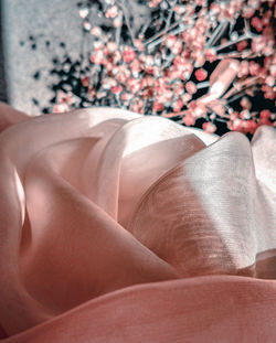 Low section of woman relaxing outdoors