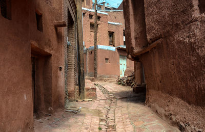 View of abandoned building