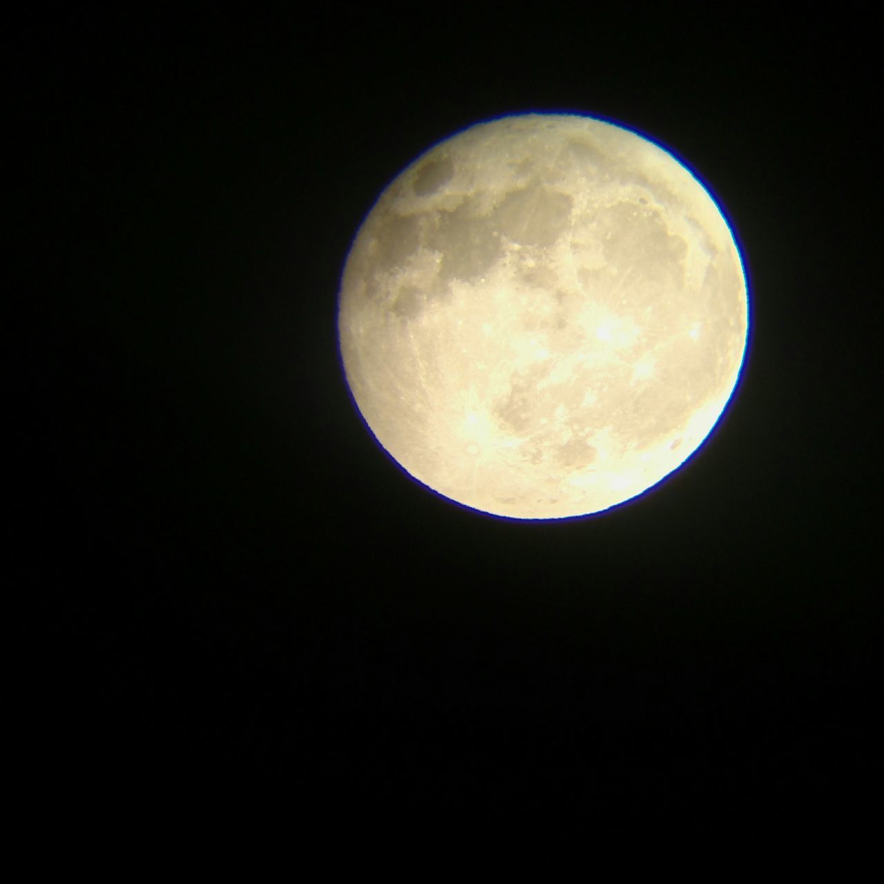 LOW ANGLE VIEW OF MOON IN SKY AT NIGHT