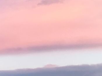 Scenic view of landscape against sky during sunset