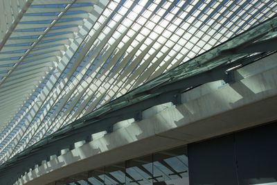 Low angle view of ceiling