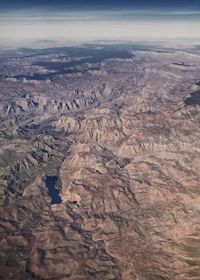 High angle view of landscape