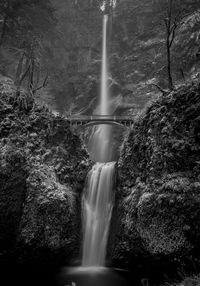 Waterfall in forest