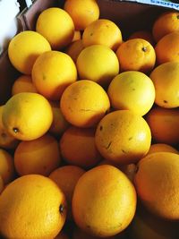 Full frame shot of fruits in market