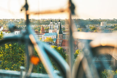 View of buildings in city