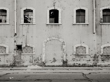 Exterior of old building