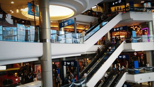 View of shopping mall