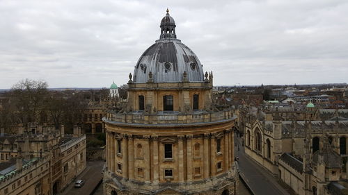 Cathedral of building against sky in city