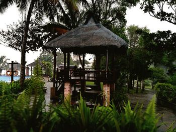 Gazebo in park