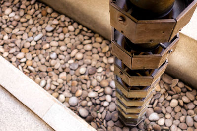 Close-up of firewood