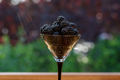 Close-up of drink on table