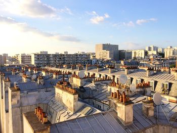 View of cityscape against sky