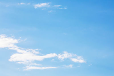 Low angle view of clouds in sky