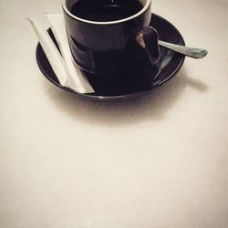 Close-up of coffee cup