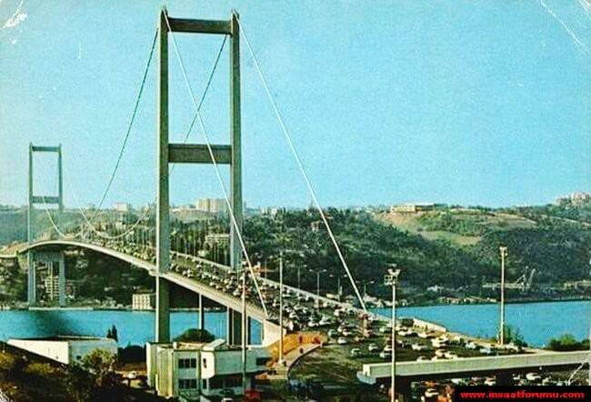 connection, built structure, architecture, bridge - man made structure, clear sky, water, blue, transportation, tree, engineering, mountain, river, bridge, copy space, railing, sky, day, suspension bridge, outdoors, high angle view