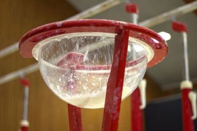 Close-up of drink in glass