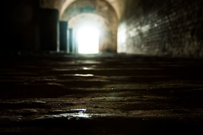 Interior of old building