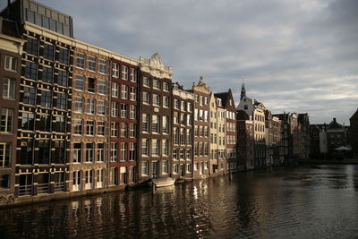 Buildings in city against sky