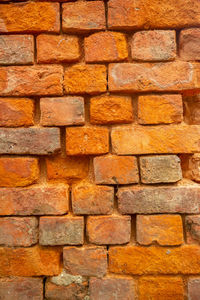 Full frame shot of brick wall