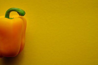 Close-up of yellow bell pepper