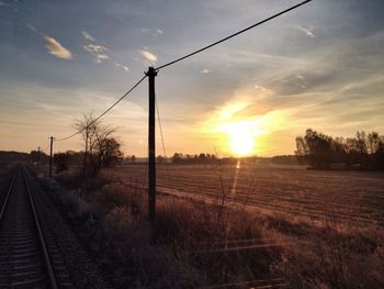 Road passing through landscape