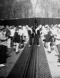 Group of people in stadium