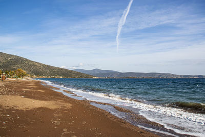 A small seaside village in greece