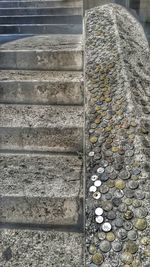 Full frame shot of stone wall