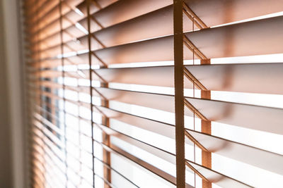 Full frame shot of window blinds