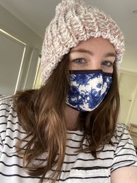 Portrait of a beautiful young woman