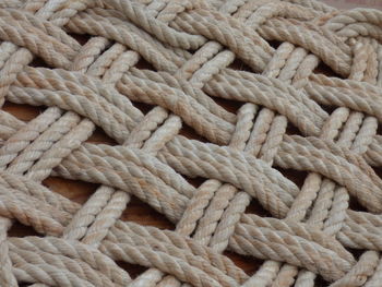 Full frame shot of ropes