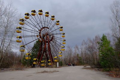 Ferris wheel against sky