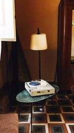 Table and chairs at home