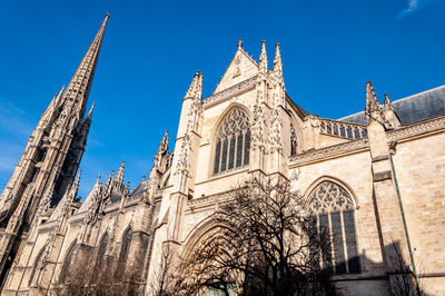 Low angle view of cathedral against sky