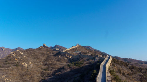 The north wall of the badaling great wall