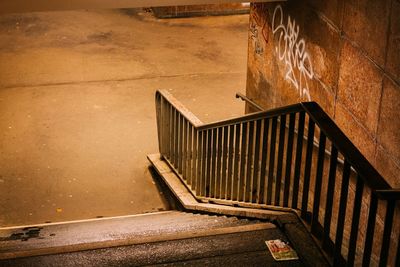 Staircase in building