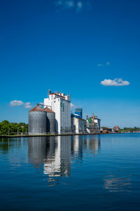 Summerday at randers harbor