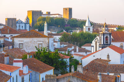 Buildings in city