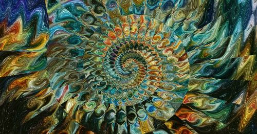 Full frame shot of abstract pattern